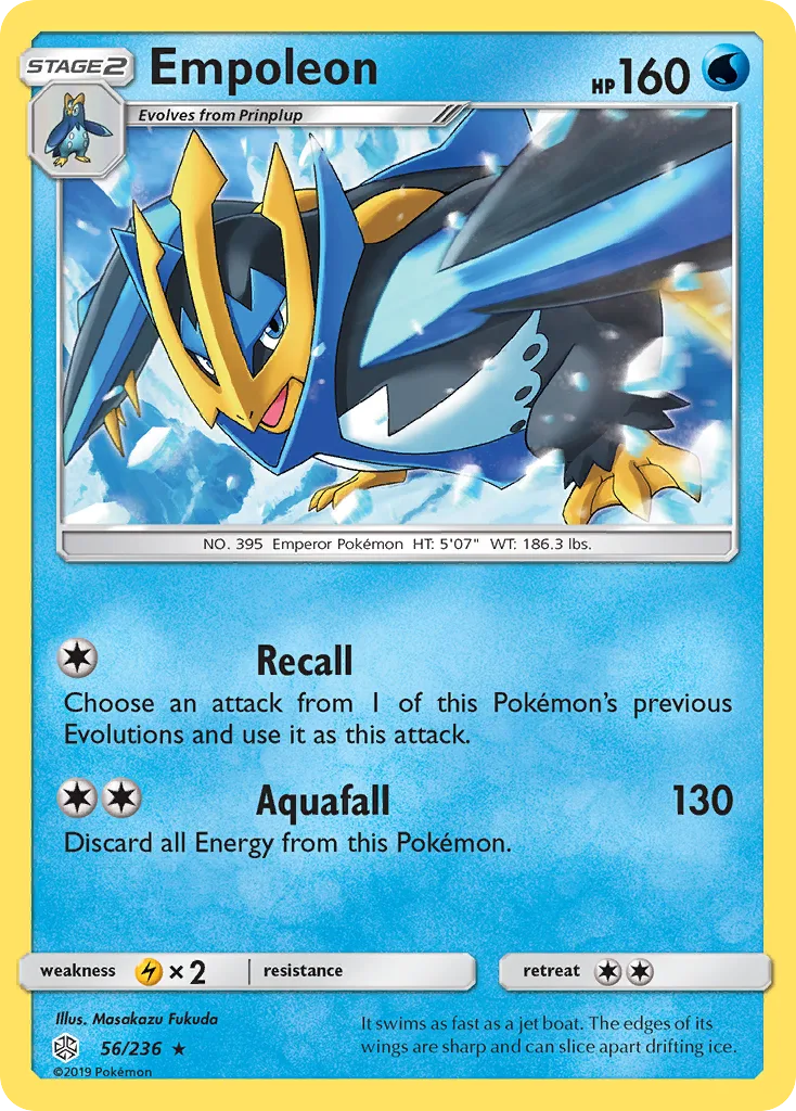 Empoleon (CEC 056) – Cosmic Eclipse – Normal