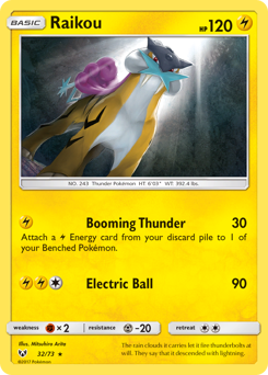 Raikou • Shining Legends • Zwykła
