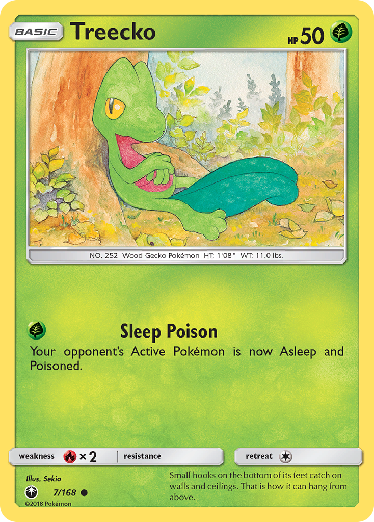 Treecko (CES 007) – Celestial Storm – Normal