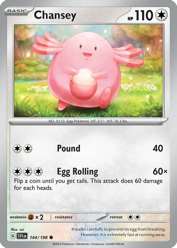 Chansey (SVI 144) – Scarlet & Violet – Normal