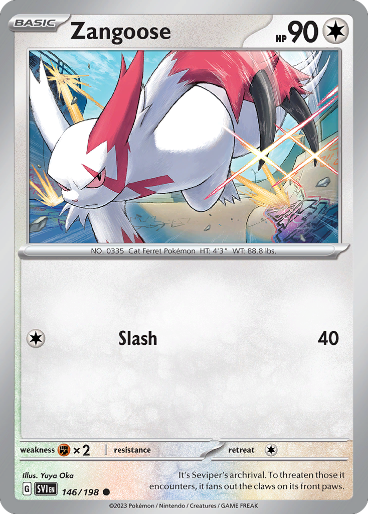 Zangoose (SVI 146) – Scarlet & Violet – Normal