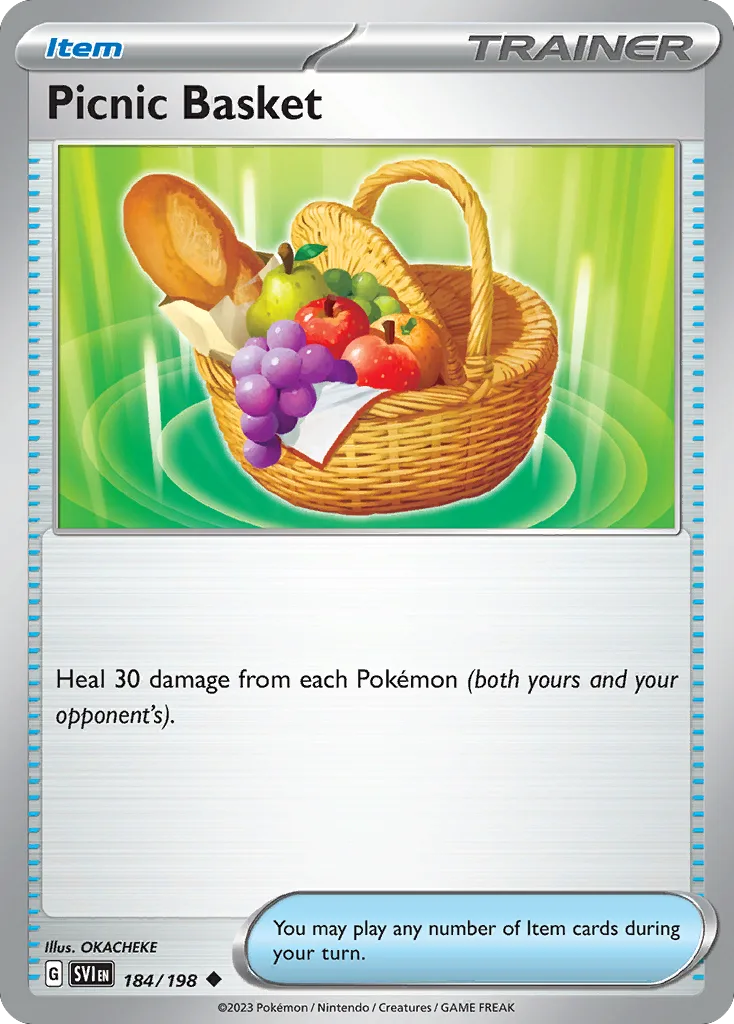 Picnic Basket (SVI 184) – Scarlet & Violet – Normal