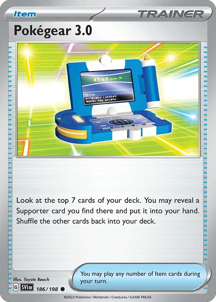 Pokégear 3.0 (SVI 186) – Scarlet & Violet – Normal