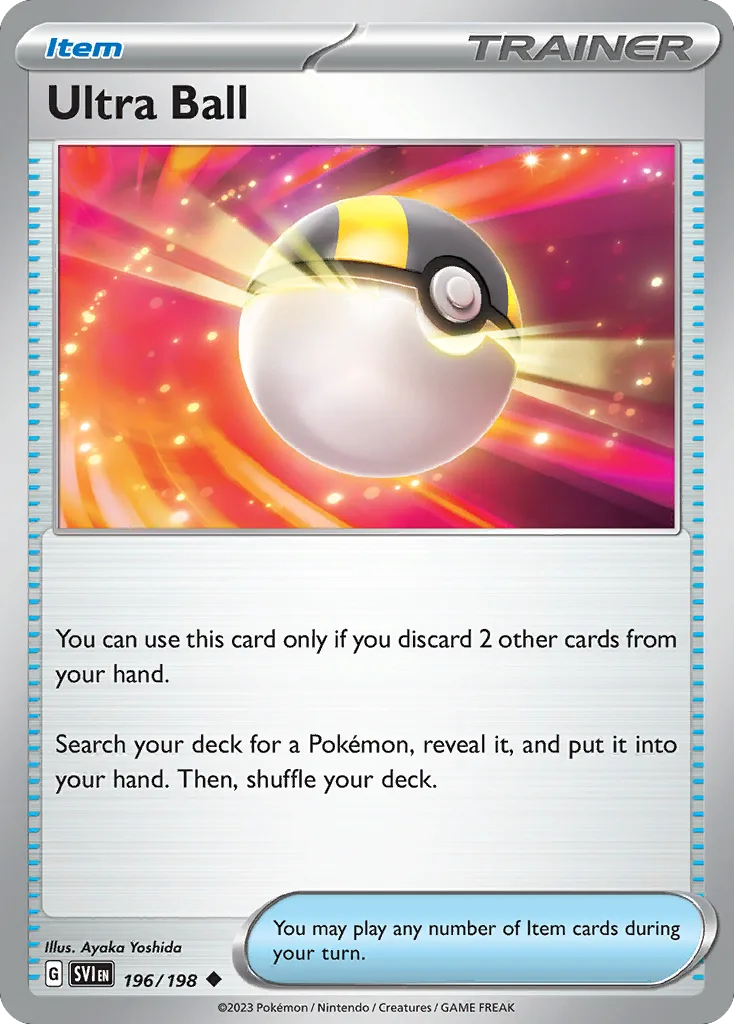 Ultra Ball (SVI 196) – Scarlet & Violet – Normal