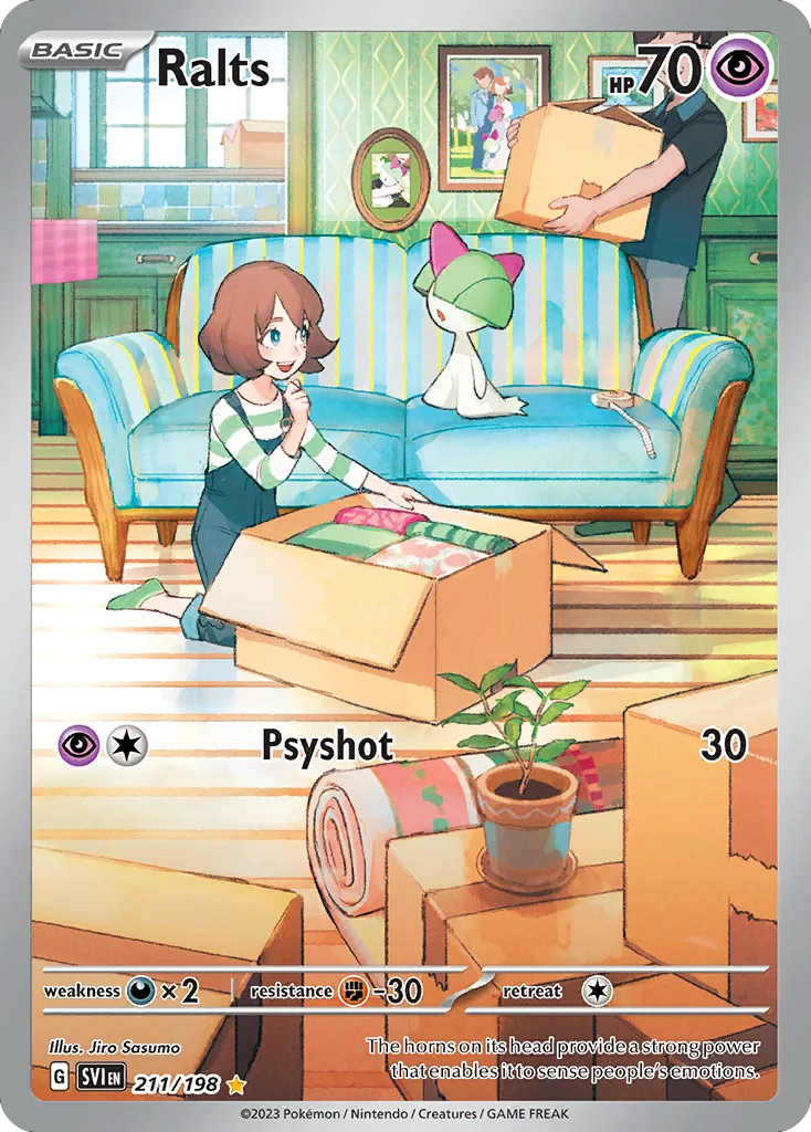 Ralts (SVI 211) – Scarlet & Violet – Normal