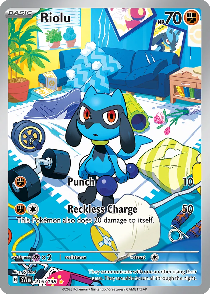 Riolu (SVI 215) – Scarlet & Violet – Normal