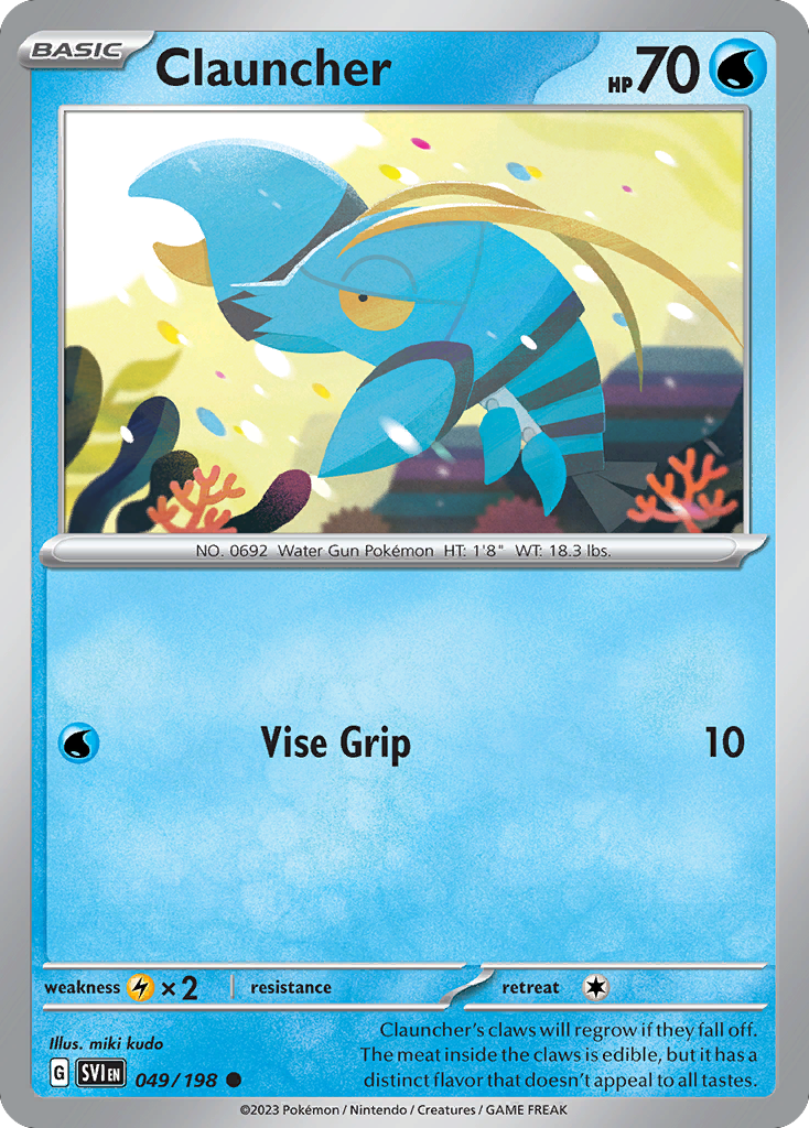 Clauncher (SVI 049) – Scarlet & Violet – Normal