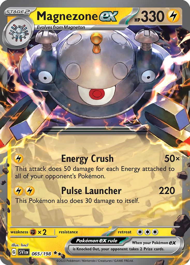 Magnezone ex (SVI 065) – Scarlet & Violet – Normal