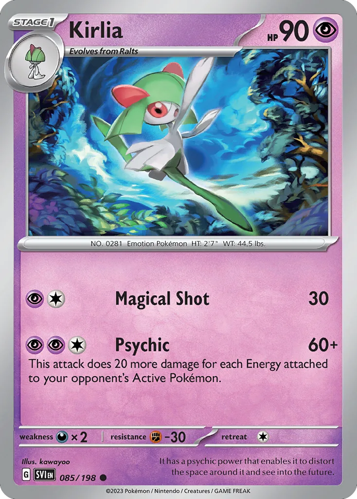 Kirlia (SVI 085) – Scarlet & Violet – Normal