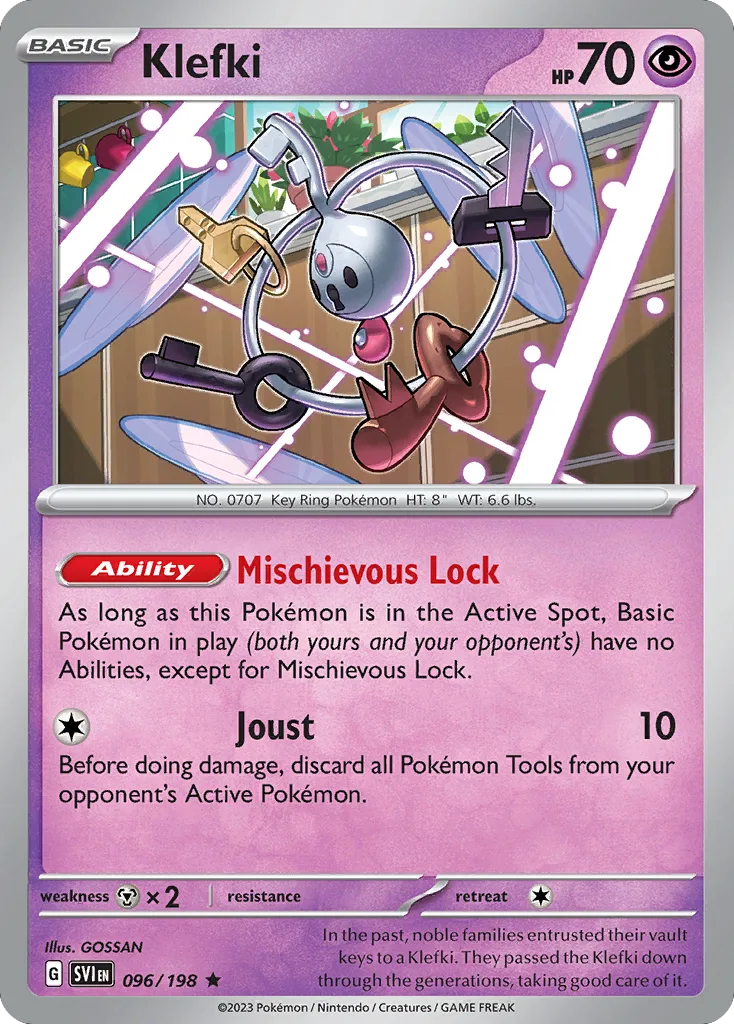 Klefki (SVI 096) – Scarlet & Violet – Normal