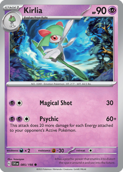 Kirlia • Scarlet & Violet • Reverse Holo