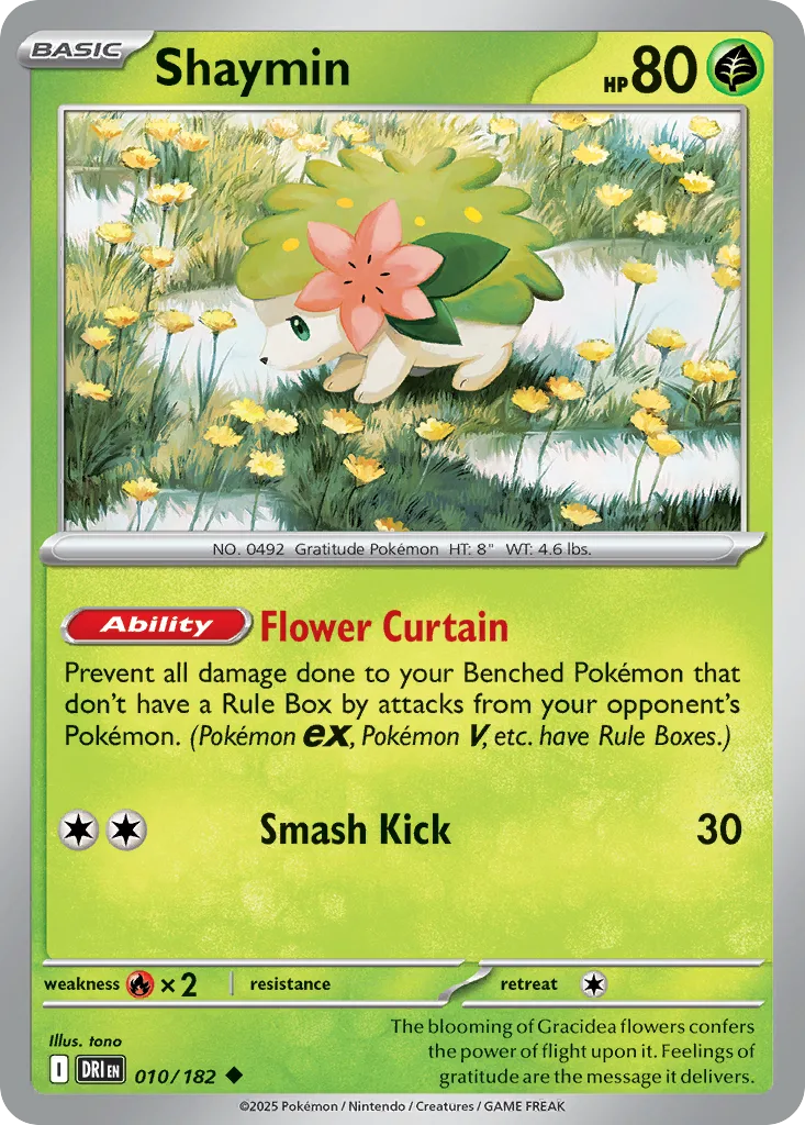 Shaymin (DRI 010) – Destined Rivals – Normal