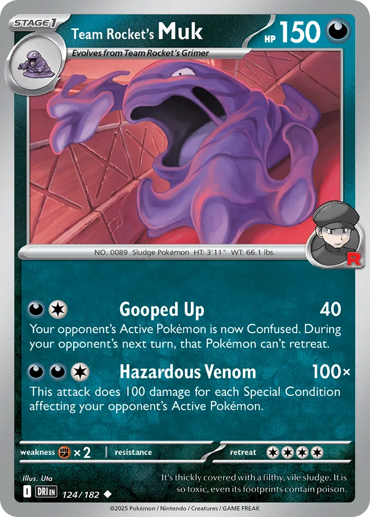 Team Rocket's Muk (DRI 124) – Destined Rivals – Normal