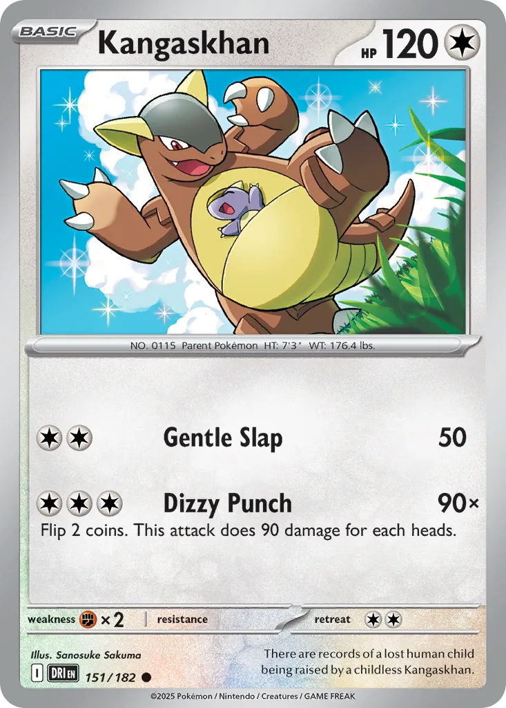 Kangaskhan (DRI 151) – Destined Rivals – Normal