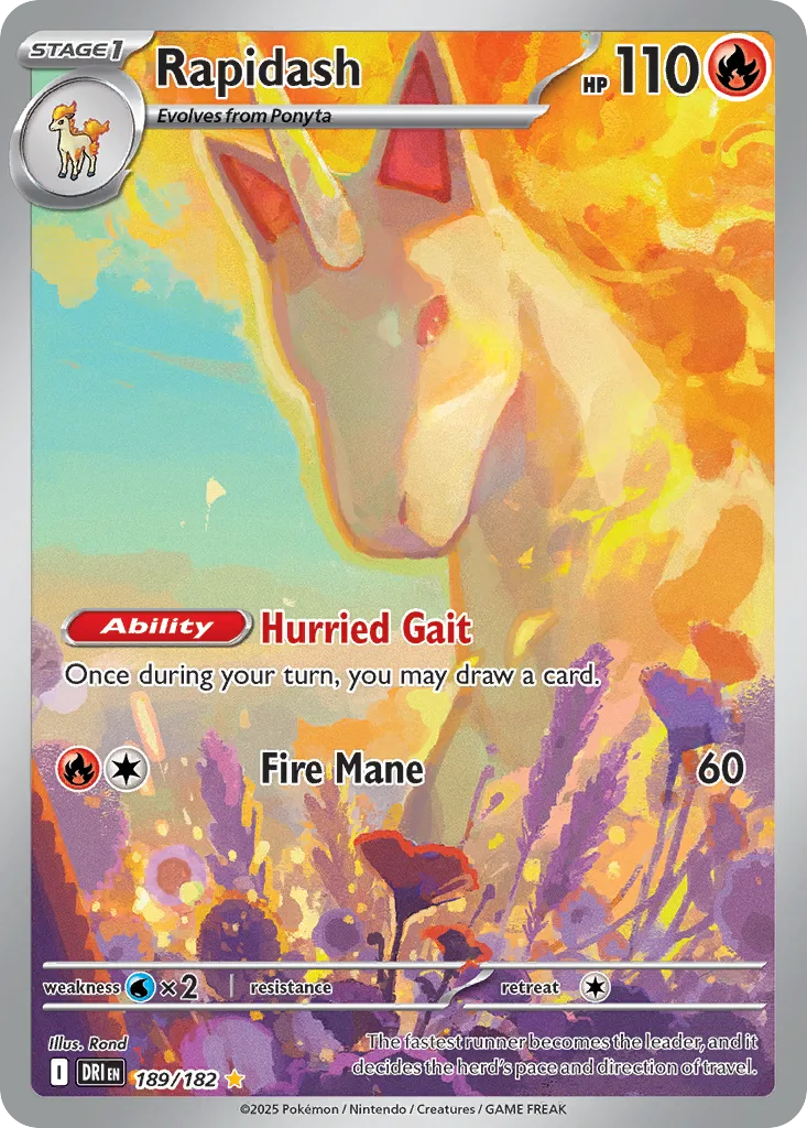 Rapidash (DRI 189) – Destined Rivals – Normal