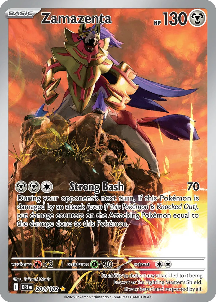 Zamazenta (DRI 201) – Destined Rivals – Normal