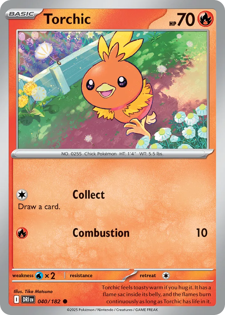 Torchic (DRI 040) – Destined Rivals – Normal