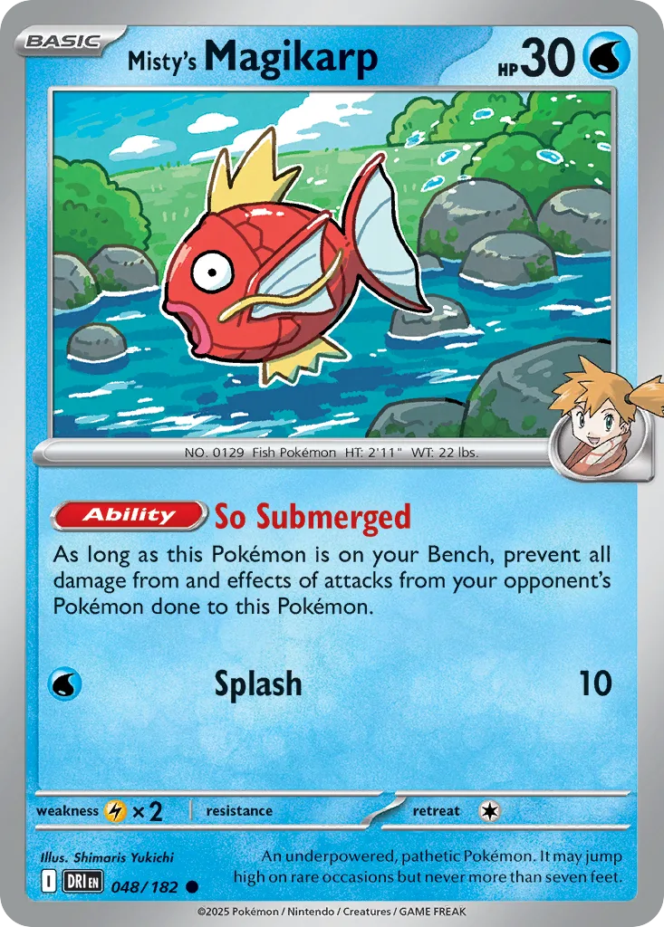 Misty's Magikarp (DRI 048) – Destined Rivals – Normal