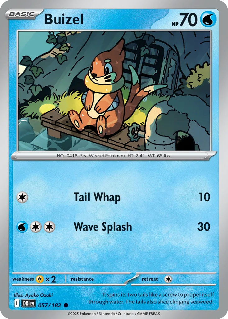 Buizel (DRI 057) – Destined Rivals – Normal