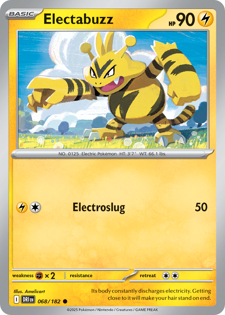 Electabuzz • Destined Rivals • Reverse Holo