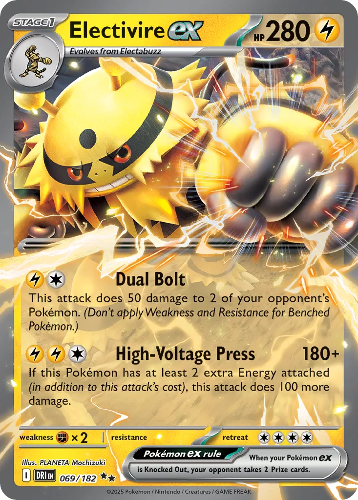 Electivire ex (DRI 069) – Destined Rivals – Normal