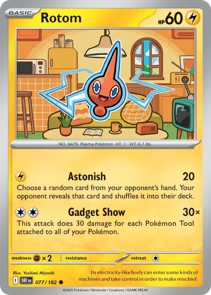 Rotom (DRI 077) – Destined Rivals – Normal