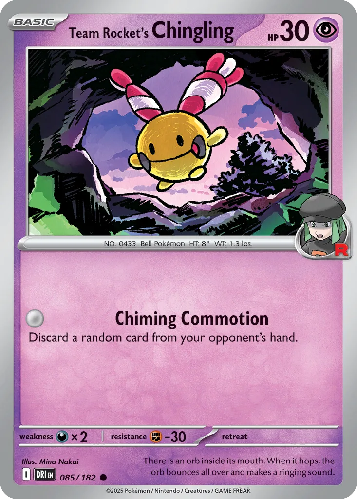 Team Rocket's Chingling (DRI 085) – Destined Rivals – Normal