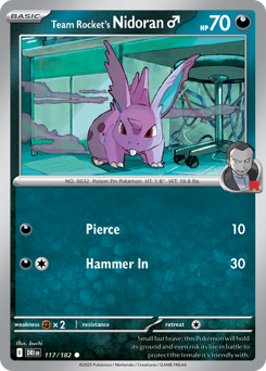 Team Rocket's Nidoran♂ – Destined Rivals – Normal