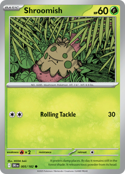 Shroomish – Destined Rivals – Reverse Holo