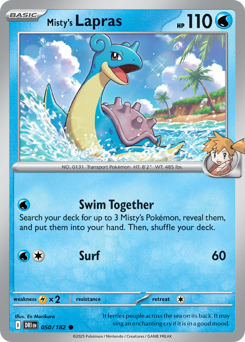 Misty's Lapras – Destined Rivals – Normal