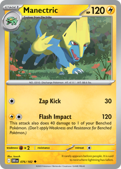 Manectric – Destined Rivals – Reverse Holo