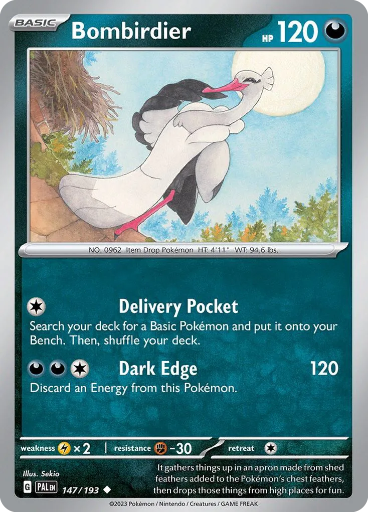 Bombirdier (PAL 147) – Paldea Evolved – Normal