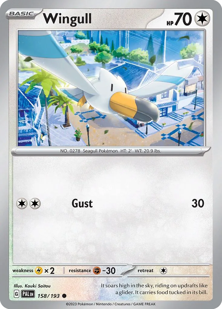 Wingull (PAL 158) – Paldea Evolved – Normal