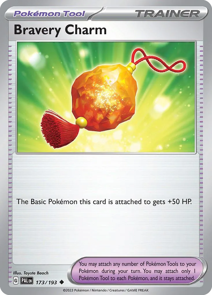 Bravery Charm (PAL 173) – Paldea Evolved – Normal