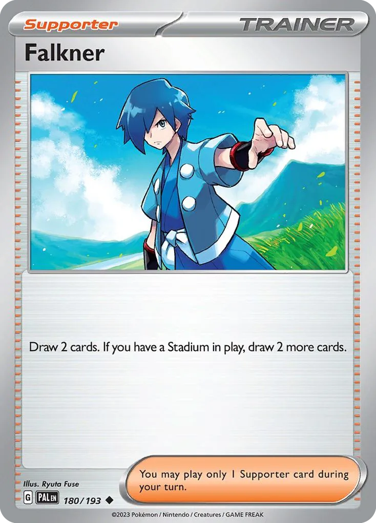 Falkner (PAL 180) – Paldea Evolved – Normal