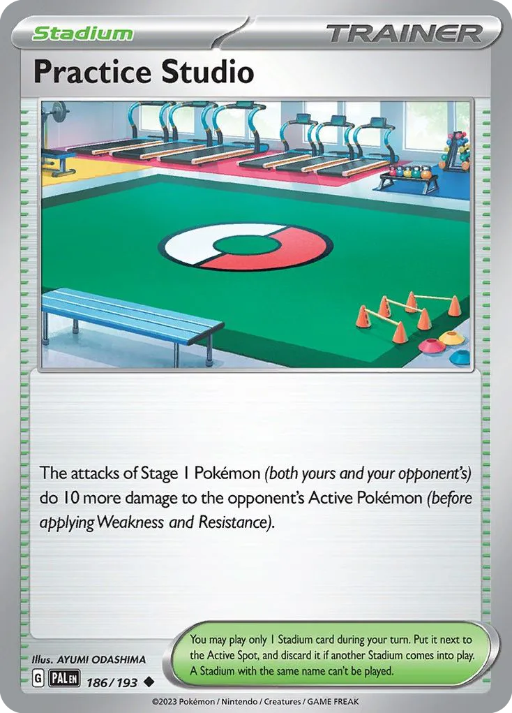 Practice Studio (PAL 186) – Paldea Evolved – Normal