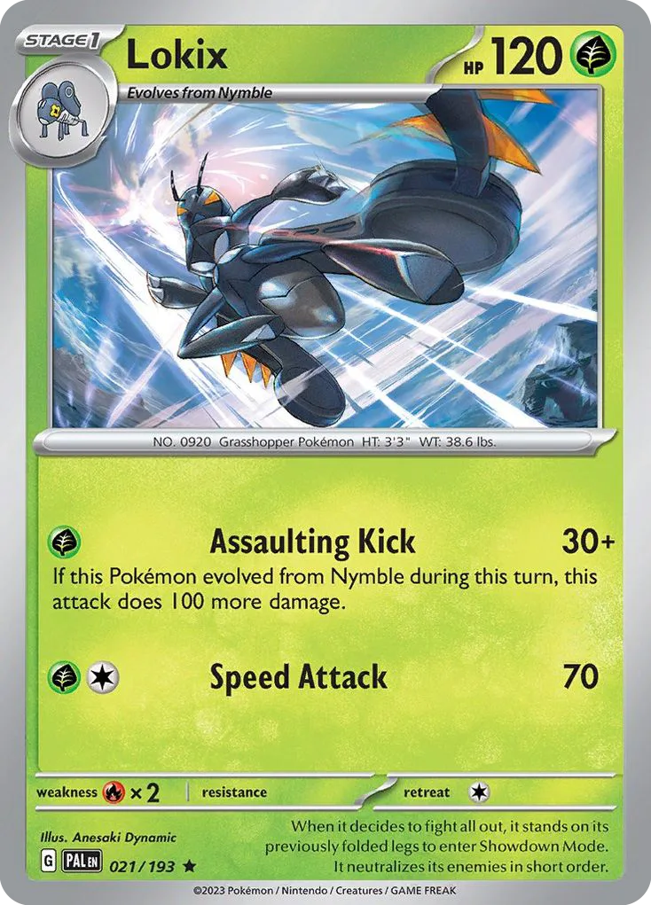 Lokix (PAL 021) – Paldea Evolved – Normal
