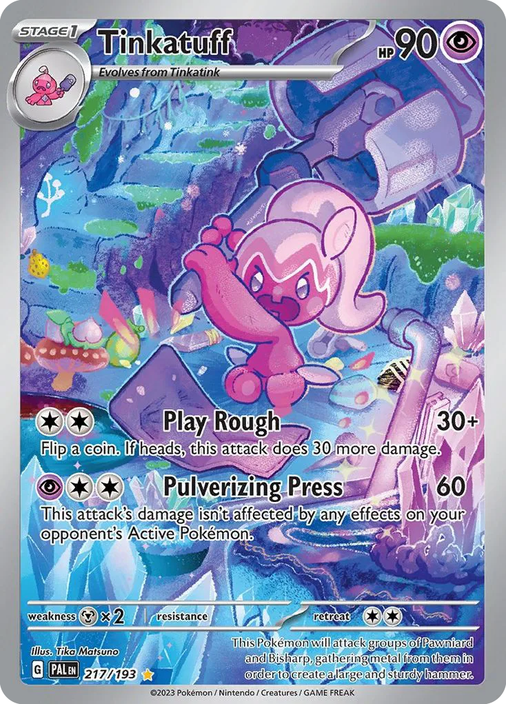 Tinkatuff (PAL 217) – Paldea Evolved – Normal