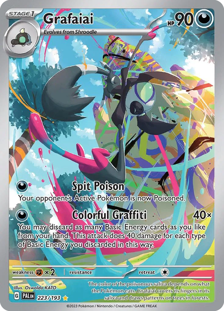 Grafaiai (PAL 223) – Paldea Evolved – Normal