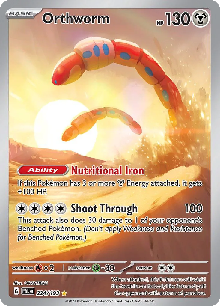 Orthworm (PAL 224) – Paldea Evolved – Normal