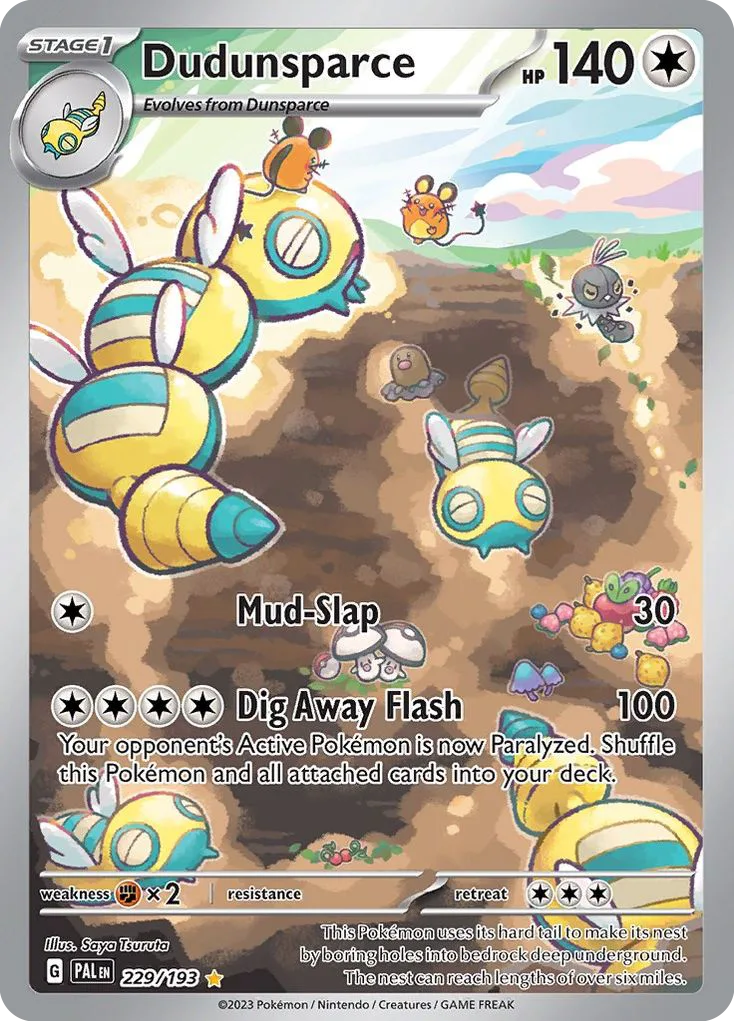 Dudunsparce (PAL 229) – Paldea Evolved – Normal