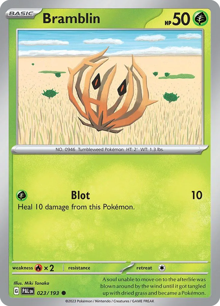 Bramblin (PAL 023) – Paldea Evolved – Normal
