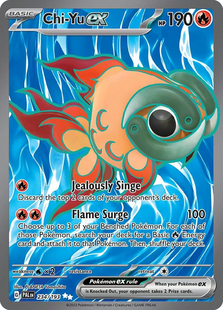 Chi-Yu ex (PAL 234) – Paldea Evolved – Normal