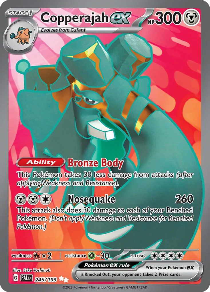 Copperajah ex (PAL 245) – Paldea Evolved – Normal