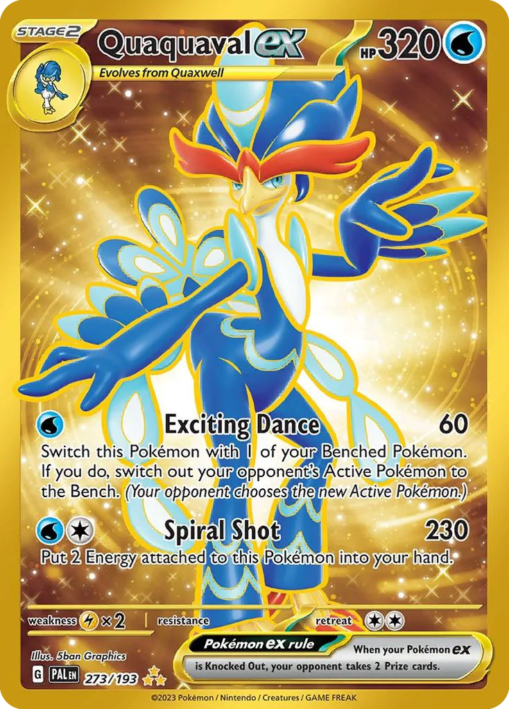 Quaquaval ex (PAL 273) – Paldea Evolved – Normal