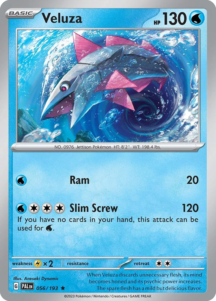 Veluza (PAL 056) – Paldea Evolved – Normal