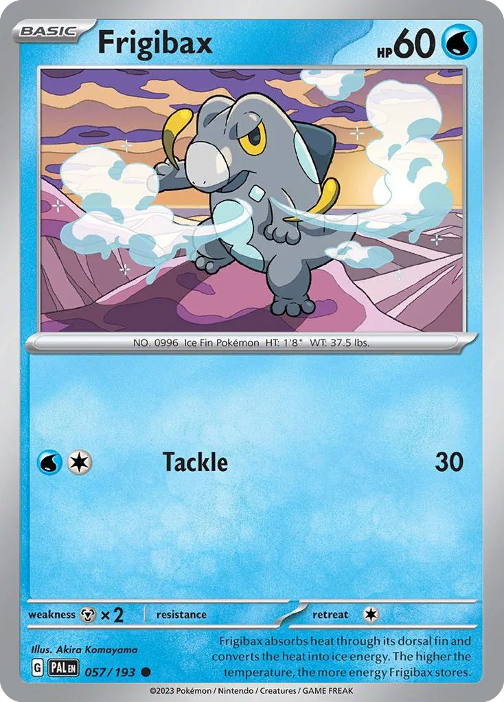Frigibax (PAL 057) – Paldea Evolved – Normal