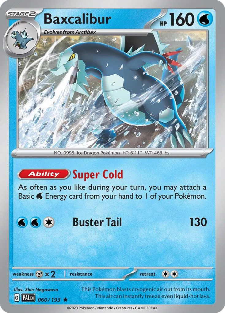 Baxcalibur (PAL 060) – Paldea Evolved – Normal