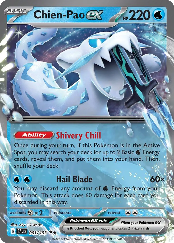 Chien-Pao ex (PAL 061) – Paldea Evolved – Normal
