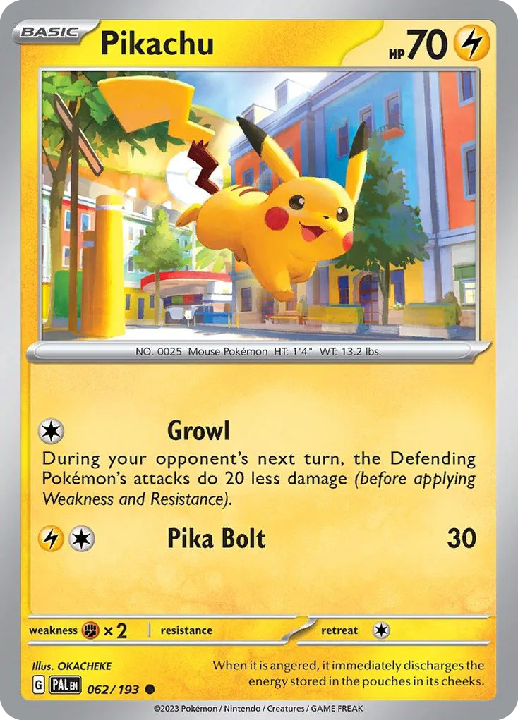 Pikachu (PAL 062) – Paldea Evolved – Normal